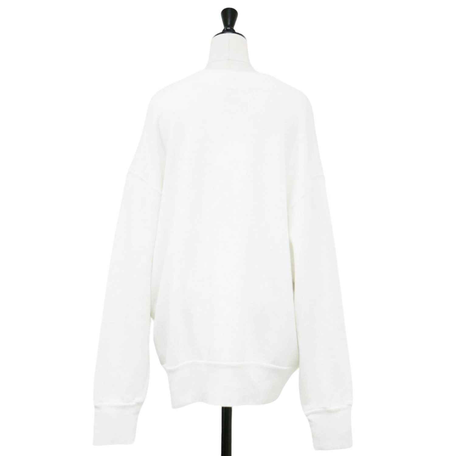 gicipi ジチピ ニット  ホワイト 白 サイズ:4(FREE) / 24秋冬 クルーネック ミラノリブ ニットソー / プルオーバー カットソー 長袖 コットン / トップス / イタリア製【レディース】【中古】【K4481】 gicipi ジチピ ニット ホワイト 白 サイズ:4(FREE) / 24秋冬 クルー