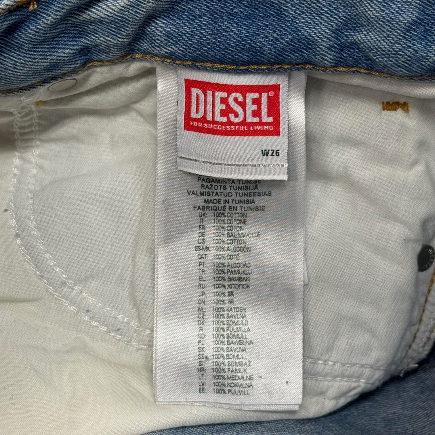 参考上代53900円 DIESEL Relaxed Jeans D-Rise 09e25 リラックス 