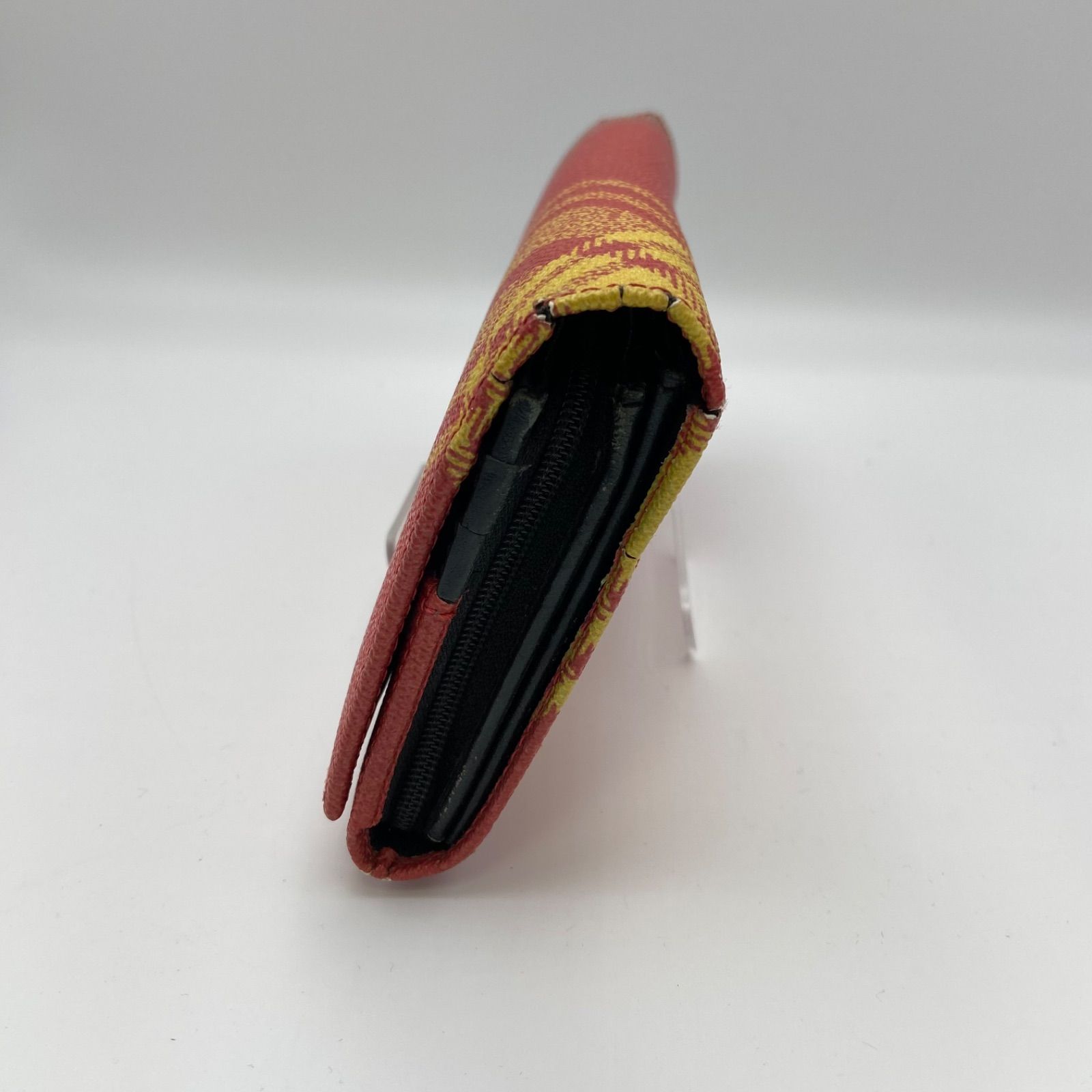 【新品未使用】Vivienne Westwood 長財布 マルチカラー オレンジ Vivienne Westwood ヴィヴィアンウエストウッド 二つ折り長財布