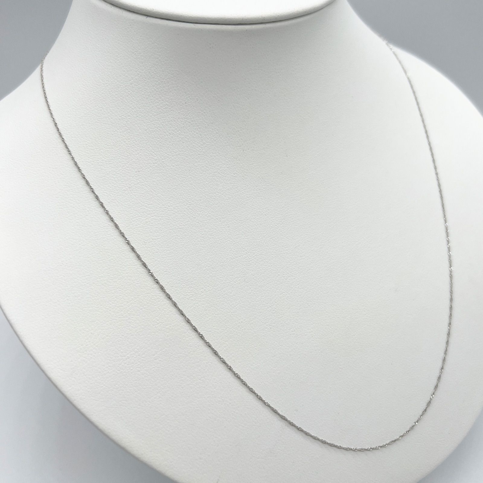 新品✨Pt950 プラチナスクリュー♡45cm アジャスターカン付 - メルカリ 