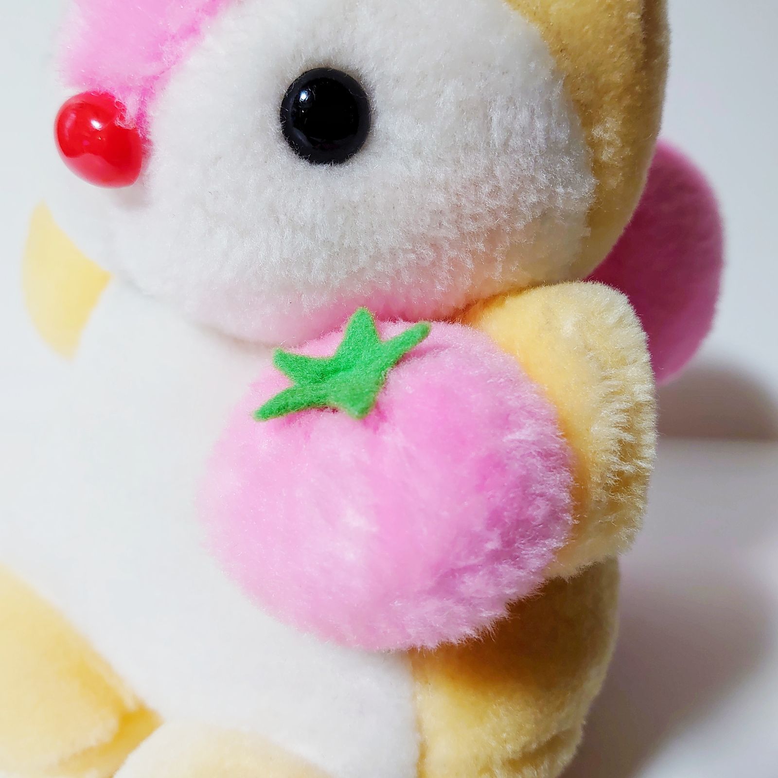 昭和レトロ ヴィンテージ リス 小さなぬいぐるみ マスコット 3