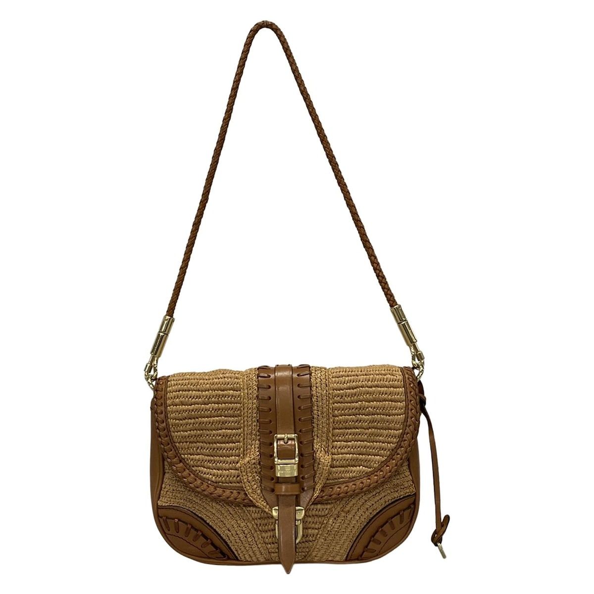 ★BURBERRY バーバリー ショルダーバッグ レザー ブラウン BURBERRY バーバリー ショルダーバッグ ブラウン ロゴ レザー