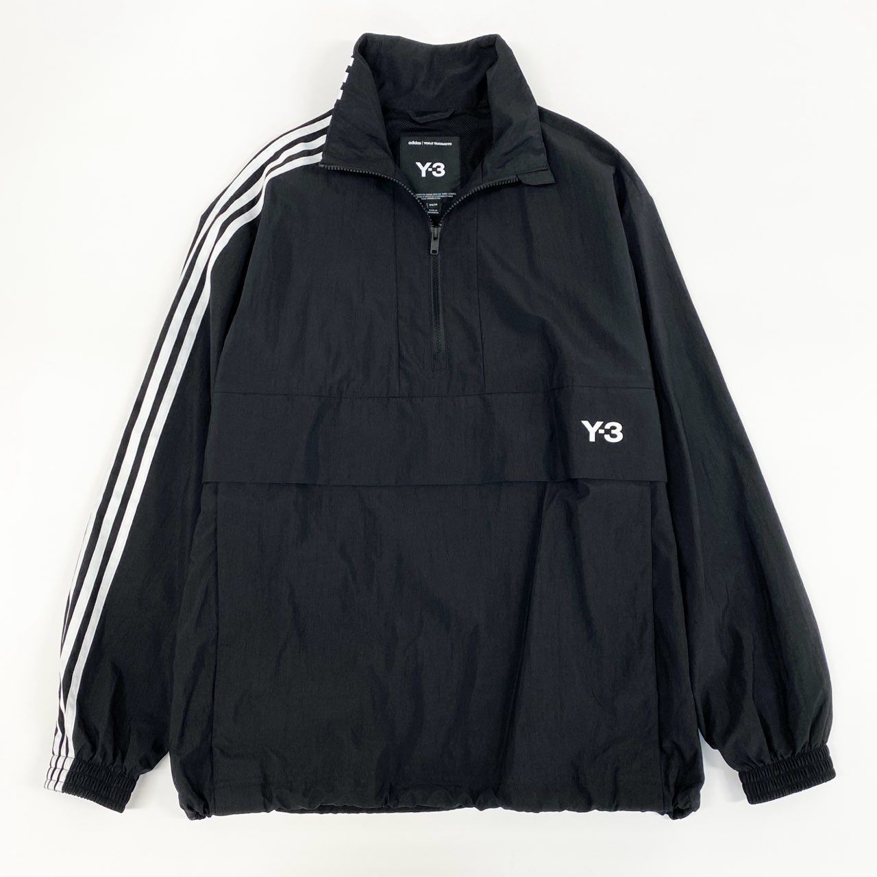 11f12 《美品》 Y-3 ワイスリー 3S NYL HZ ハーフジップ トラック  