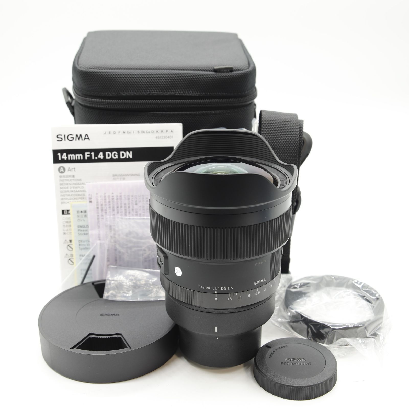 ほぼ SIGMA シグマ Sigma レンズ 14mm F1.4 DG DN Sony ソニー Eマウント 単焦点 広角 フルサイズ ミラーレス用 Art