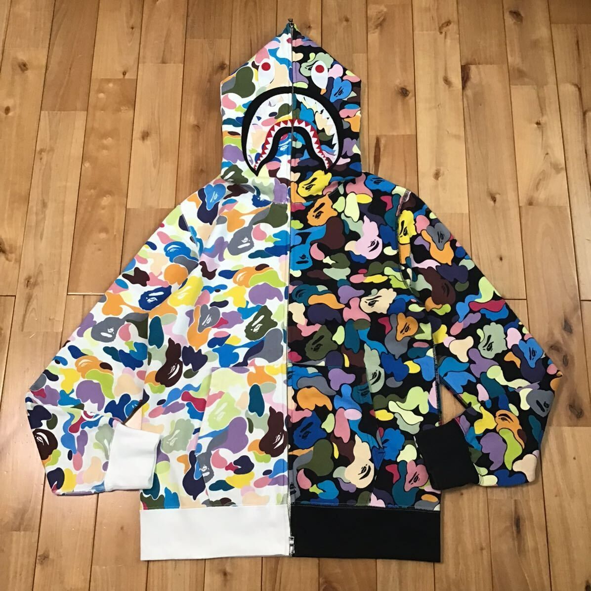 マルチカモ シャークパーカー Lサイズ shark full zip hoodie a 