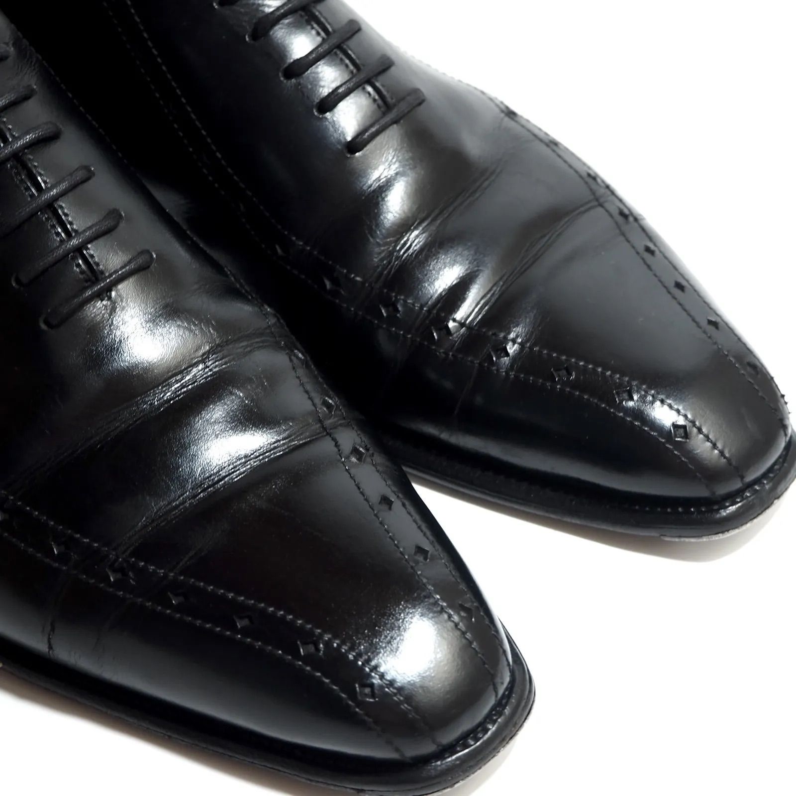 △ジェイエムウエストン J.M. WESTON レザー レースアップ シューズ 6 