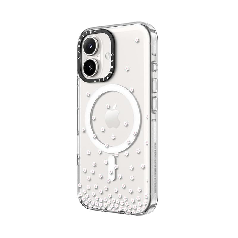新品】 CASETiFY クリア MagSafe 対応 iPhone 16 Plus ケース [黄変