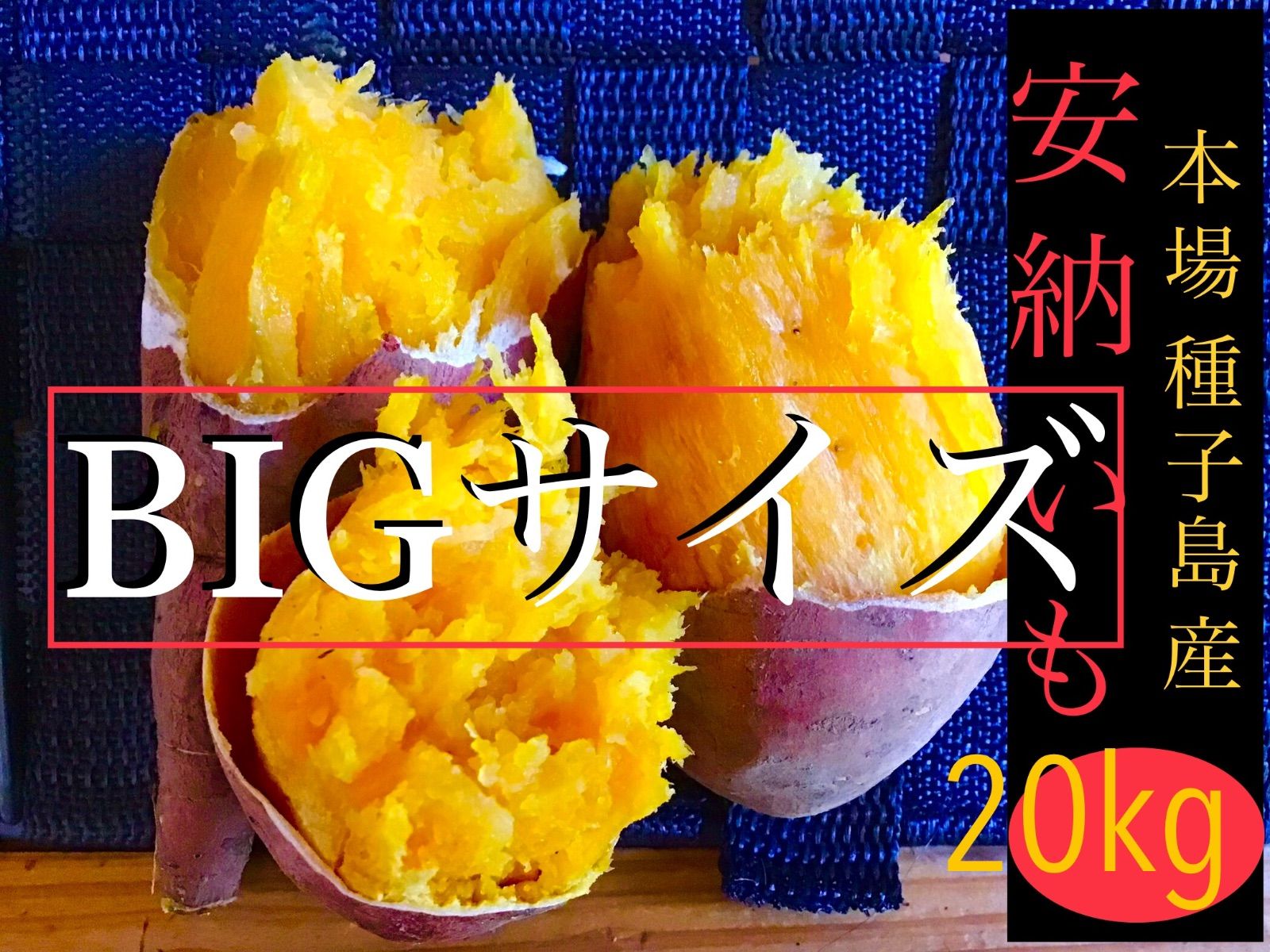安納芋種子島産 BIGサイズ20kg さつまいも 5