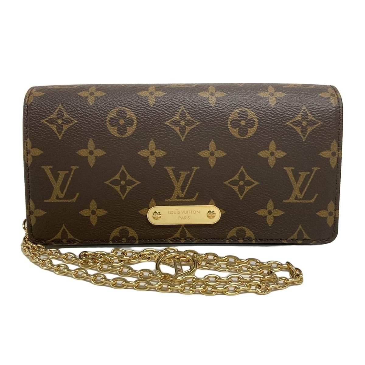 LOUIS VUITTON ルイヴィトン 財布 モノグラム ウォレットオンチェーンリリー M82509 -