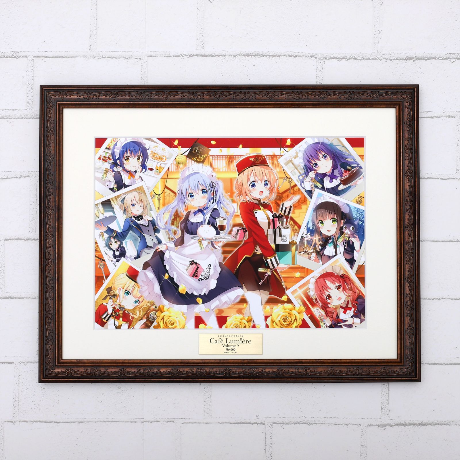 ごちうさ ご注文はうさぎですか?展 Cafe Lumiere 複製原画