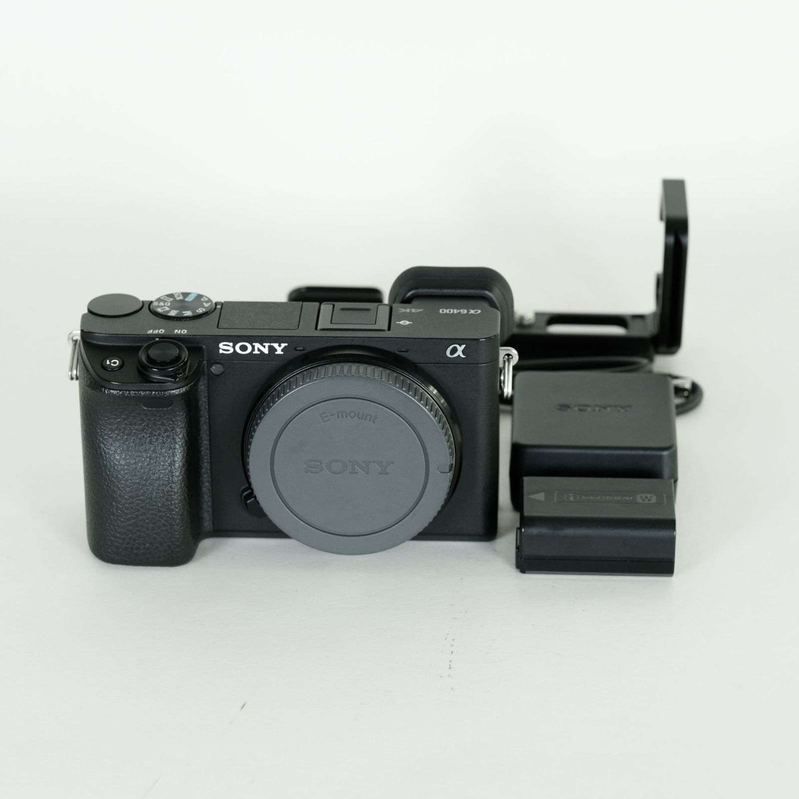 良品｜シャッター数10,469回｜L型ブラケット付] SONY α6400