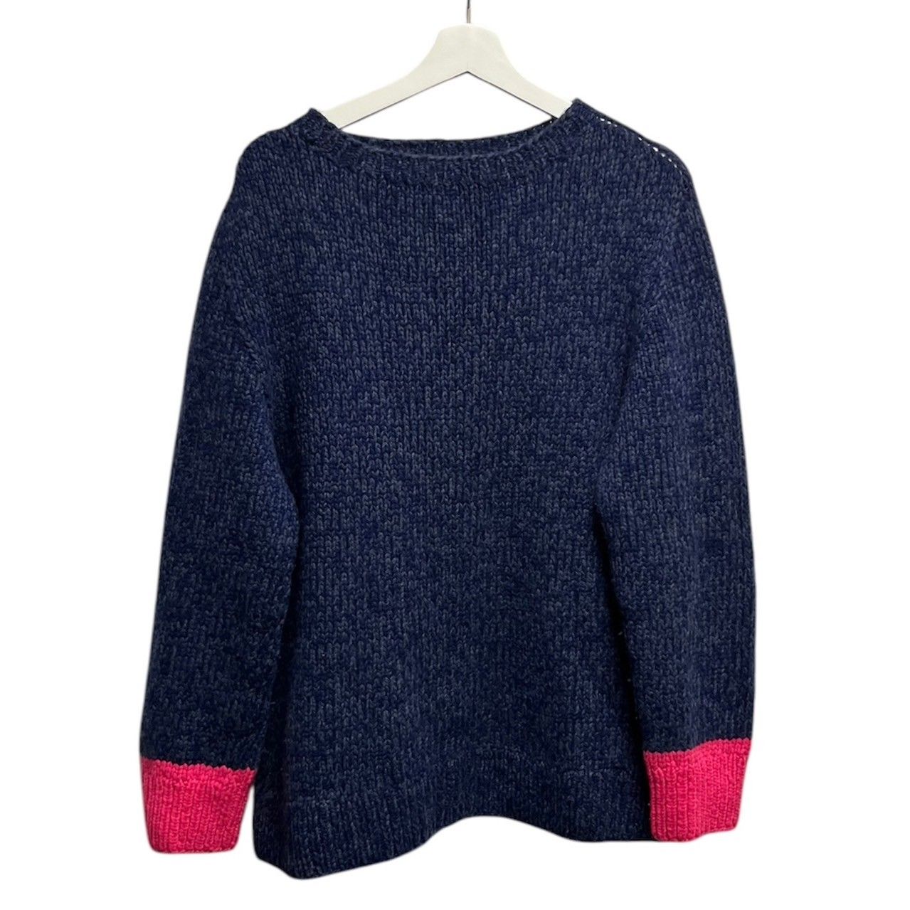 Wommelsdorff ワメルズドルフ High and Seek別注 Crewneck Sweater バイカラーカシミヤニットセーター -  メルカリ