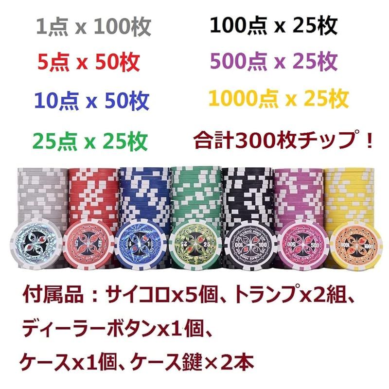 チップセット 300枚