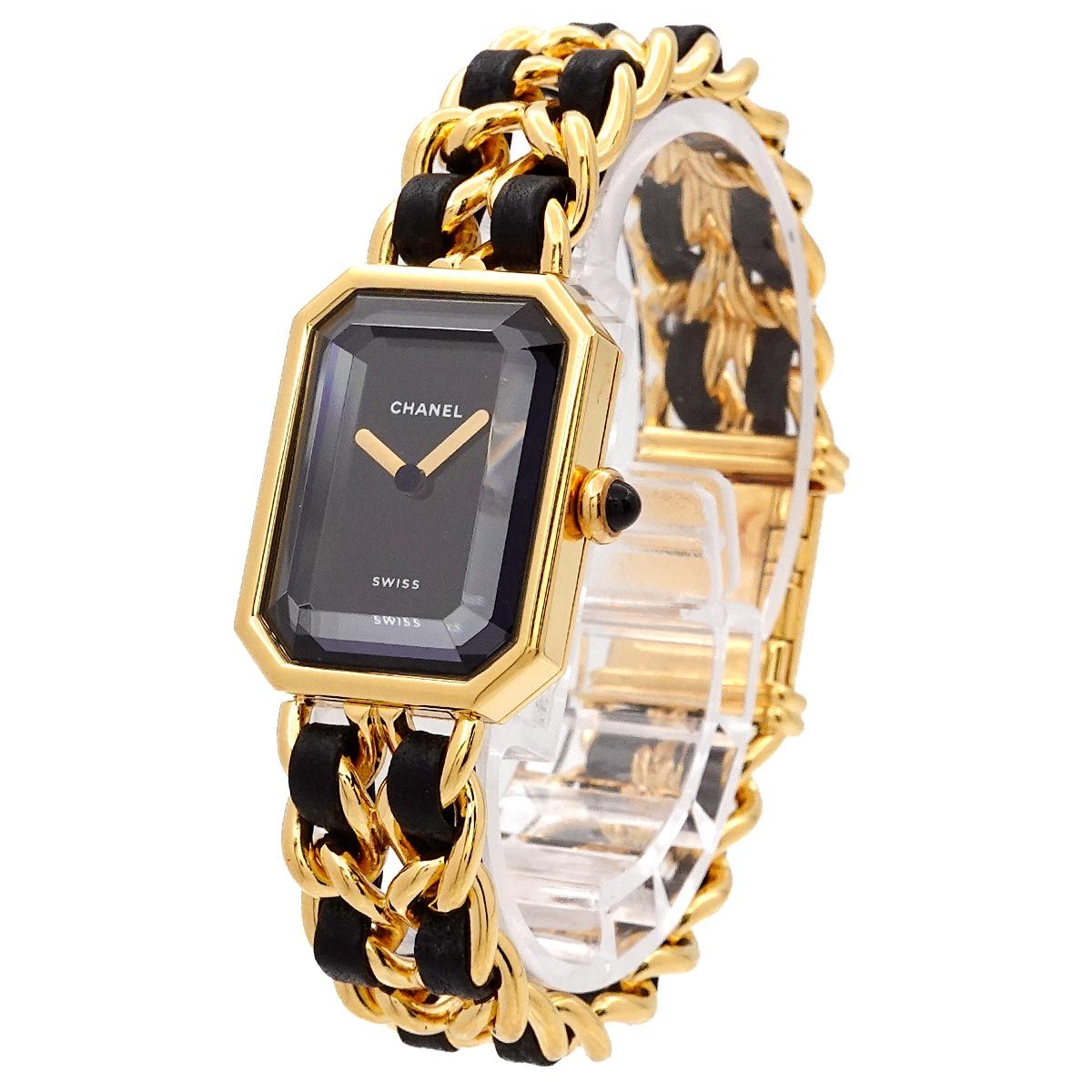 中古】シャネル CHANEL プルミエール Lサイズ H0001 腕時計 GP