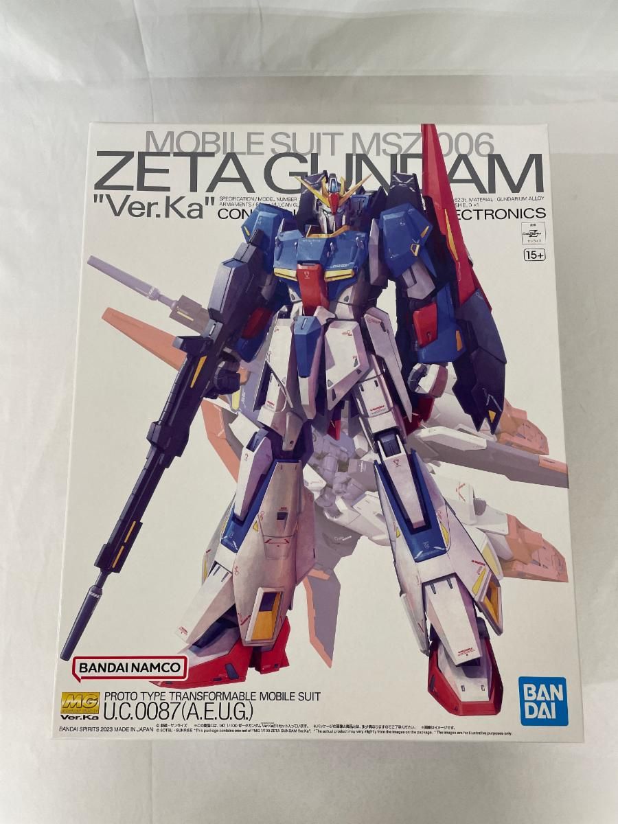 【未開封】ゼータガンダム Ver.Ka (MG) 機動戦士Zガンダム