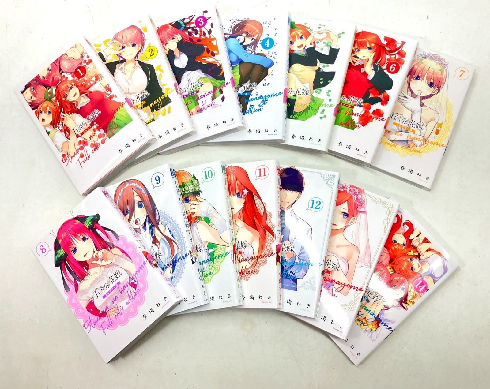 鬼滅の刃＆進撃の巨人&五等分の花嫁フルカラー全巻セット まとめ売り Yahoo!オークション - 五等分の花嫁 全巻セット 初版多い 新品も