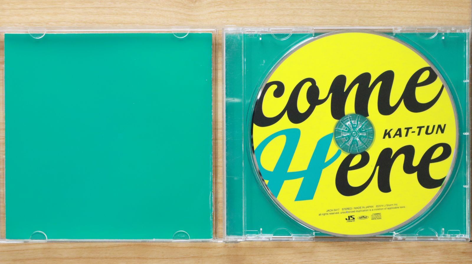 国内盤CD☆カトゥーン/KAT-TUN□ come Here【通常盤】 【JACA5417
