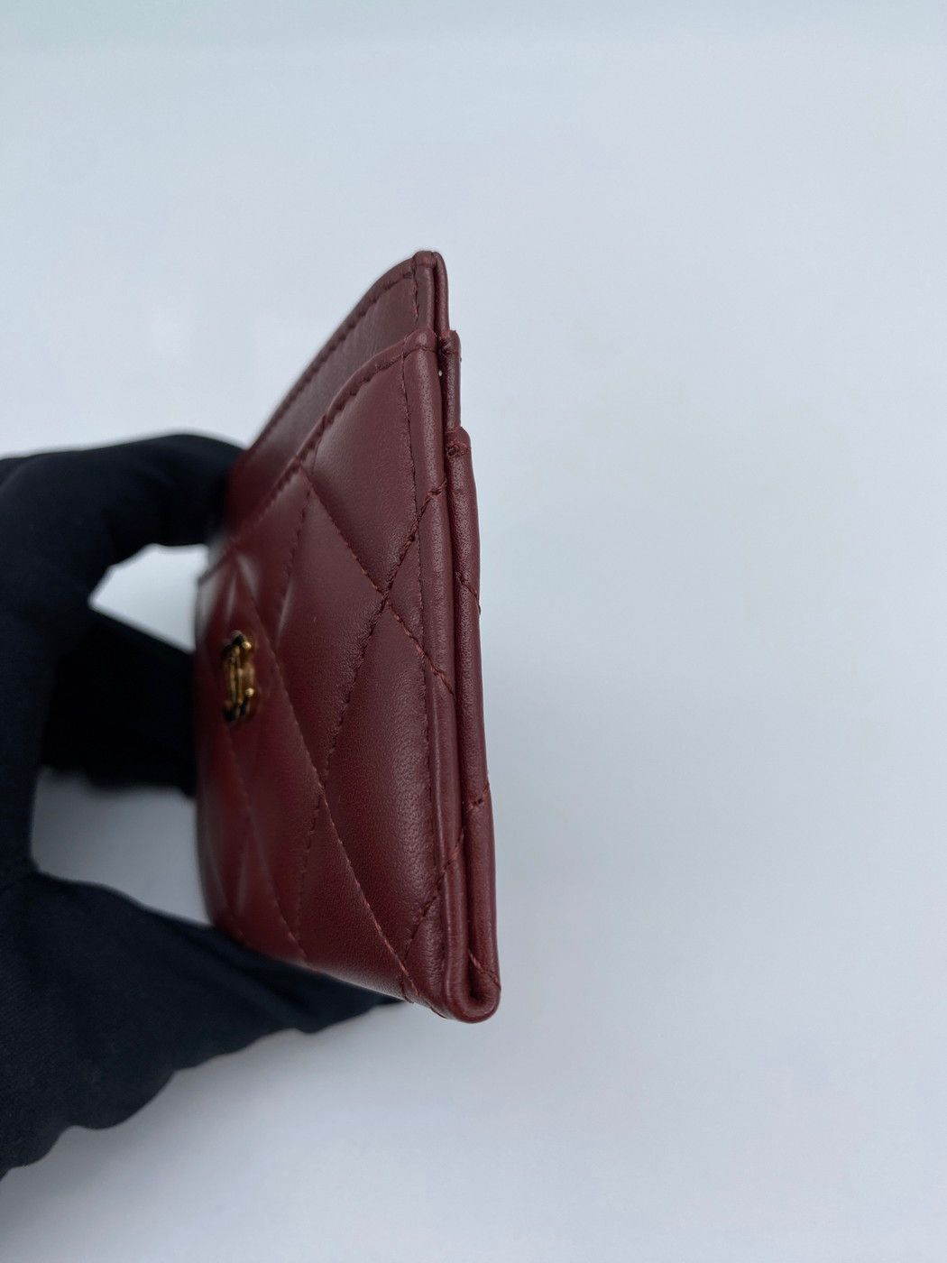 CHANEL カードケース 名刺入れ キャビアスキン ボルドー 9344 CHANEL シャネル クラシック カードケース AP0213 名刺入れ