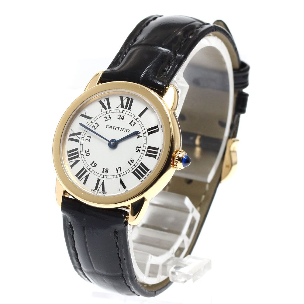 カルティエ CARTIER W6700355 ロンドソロ SM クォーツ レディース_  