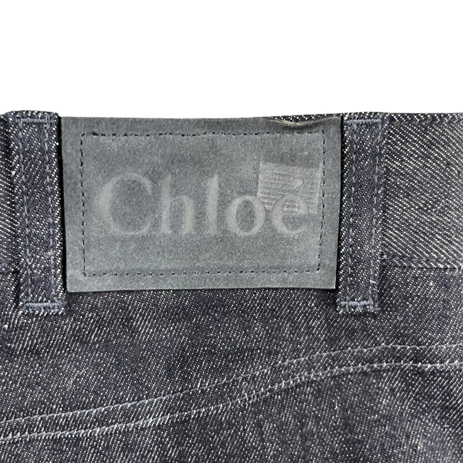 ◇美品 クロエ Chloe ジーンズ パンツ ボトムス デニム ブルー 長 