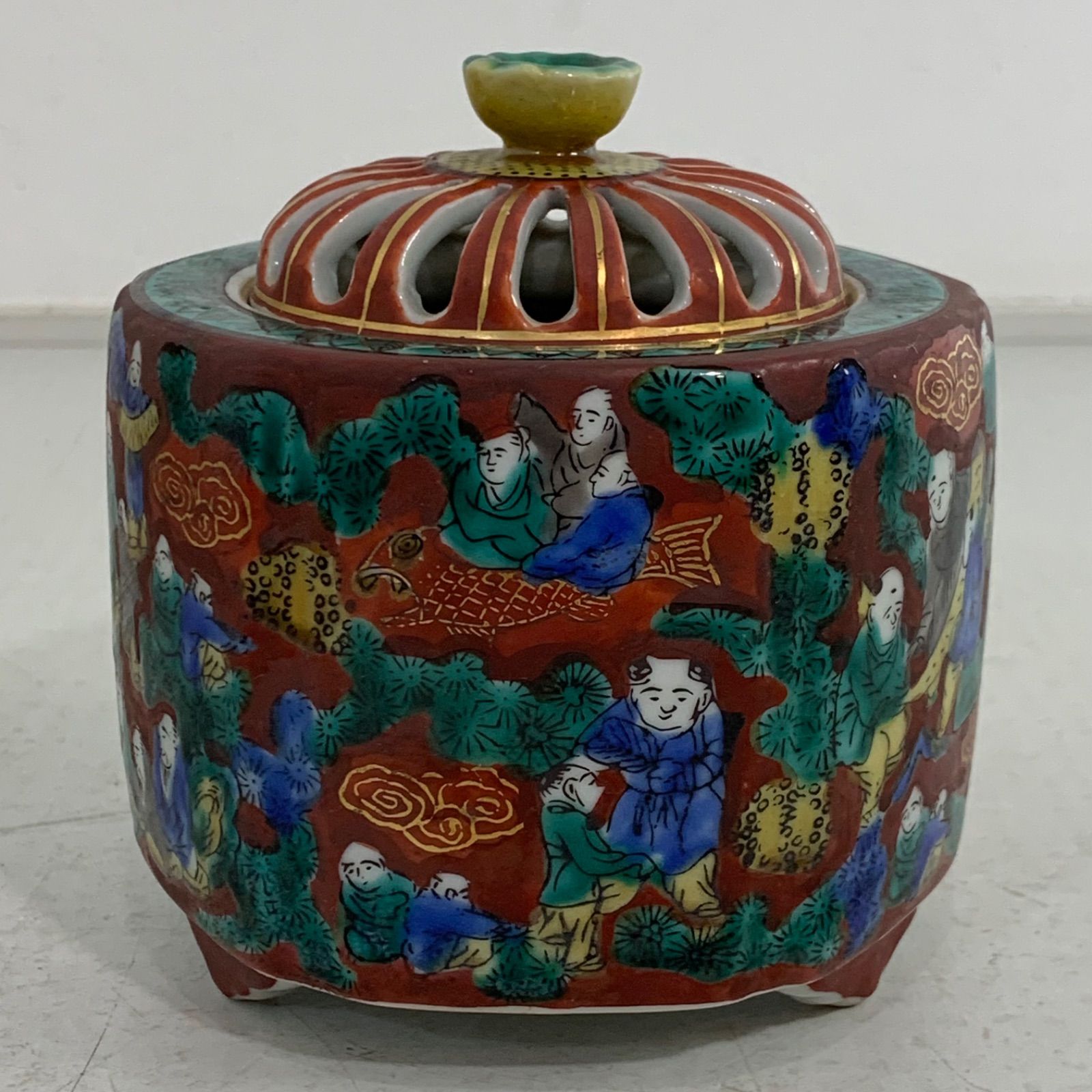 九谷 木米』の香炉 木米 九谷焼 香炉 青木木米 香爐 九谷木米