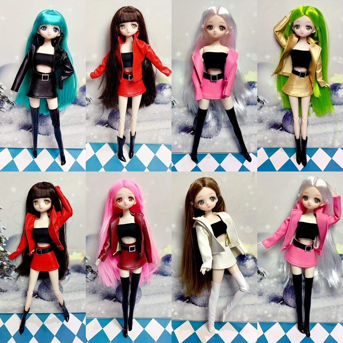 1/6ドール服✾30cmドール✾バービーサイズアウトフィット✾オーダー受付ページ バービー人形 リカちゃん ジェニー 1/6 服 ドレス アウト