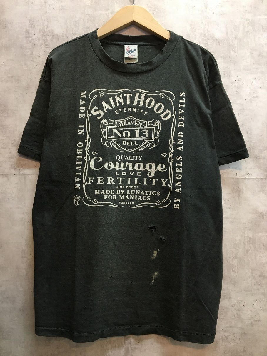 23s/s セントマイケル×ネイバーフッド スカルバイクTシャツ