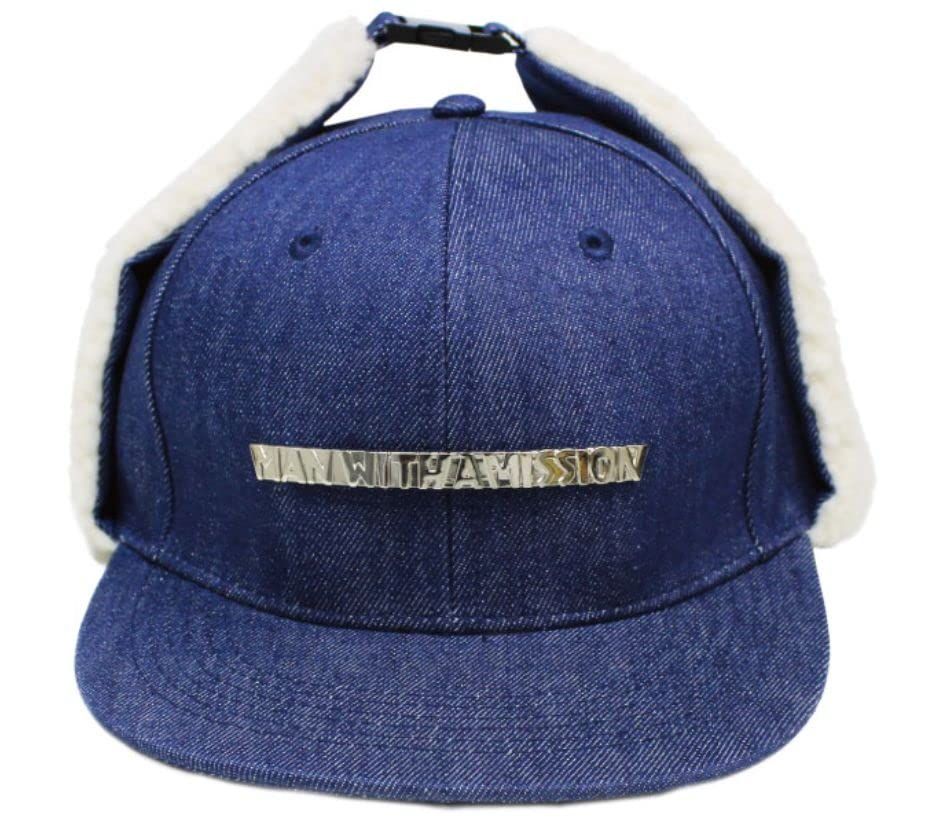 MAN WITH A MISSION（マンウィズアミッション）Dog Days Tour 2017 公式グッズDog Ear Cap キャップ 帽子「デニム」 
