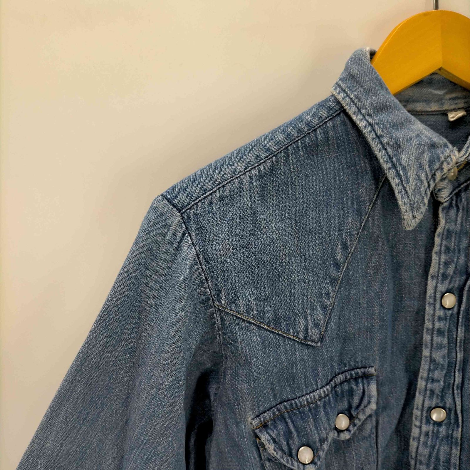 ユーズドフルギ USED古着 70S gripperスナップボタン カットオフ