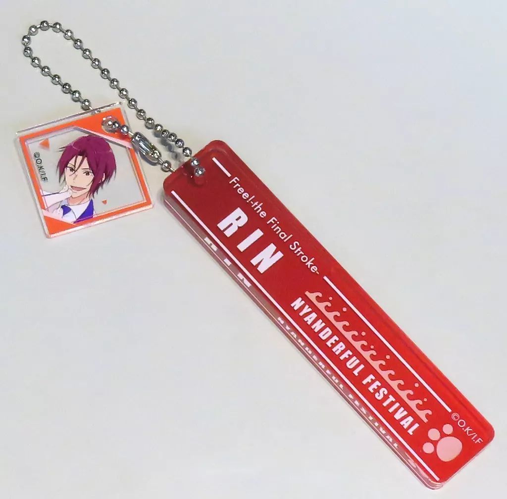 激安通販サイト 予約】 ラメ 2点セット 松岡江 free! ラメキーホルダー 松岡凛 キーホルダー・アクリルキーホルダー