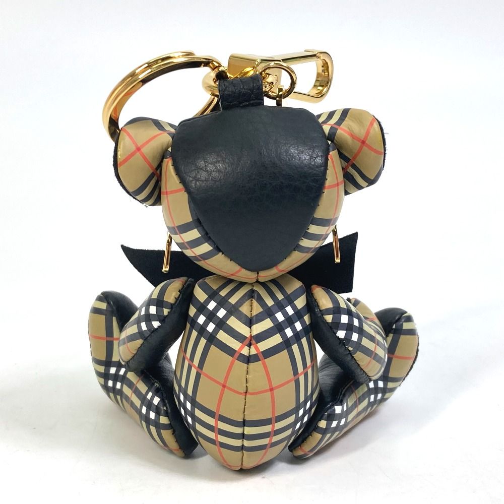 バーバリー チェック テディベア キーホルダー バッグチャーム