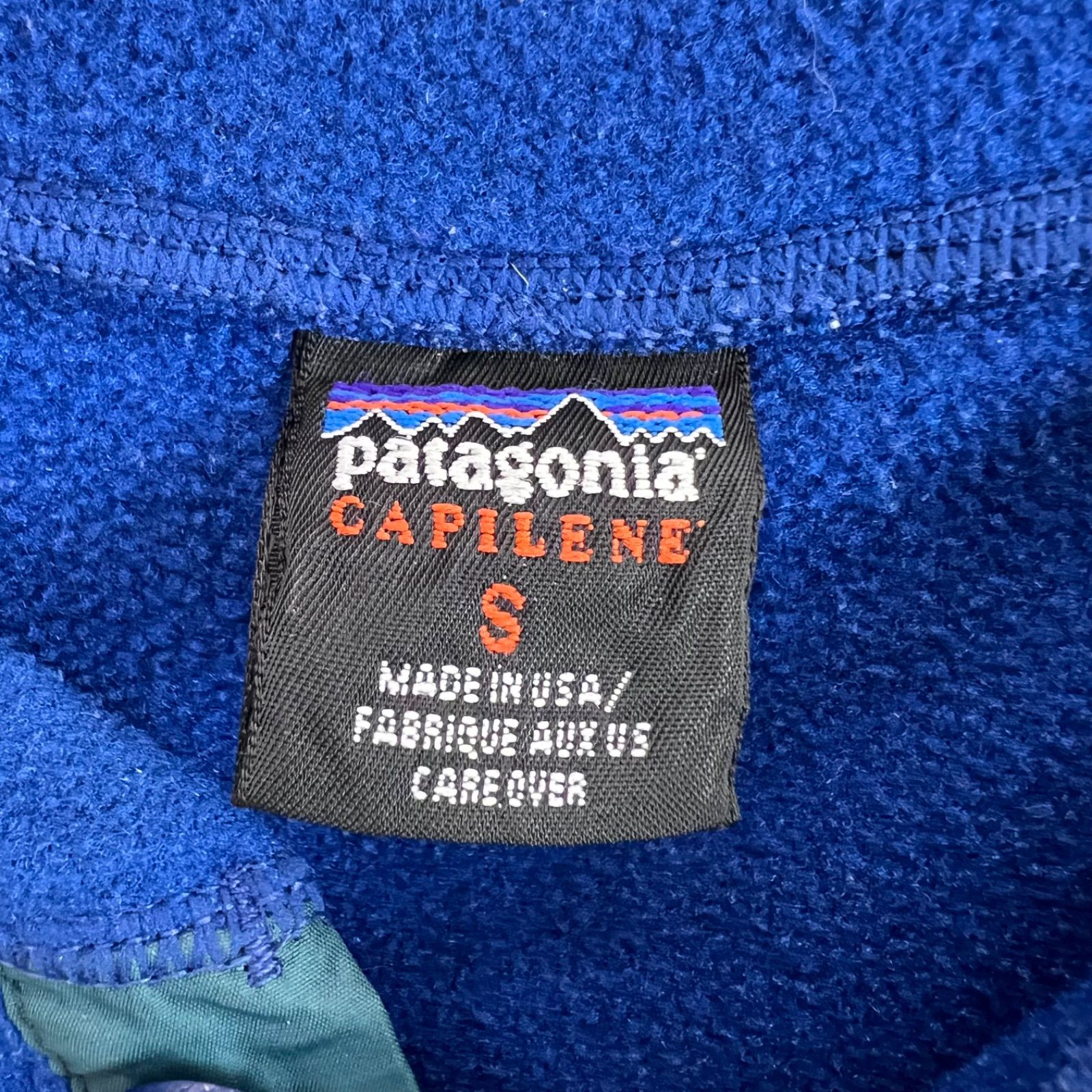 patagonia 90s USA CAPILENE henry fleece top S パタゴニア キャプ 
