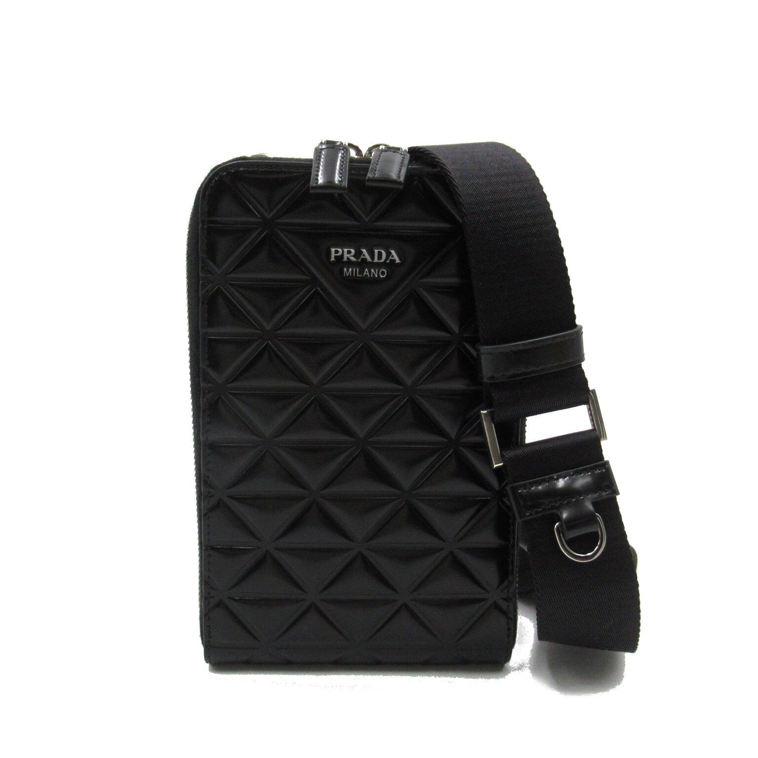 プラダ　携帯電話ホルダー PRADA プラダ Phone Holder フォンフォルダー スマホバッグ
