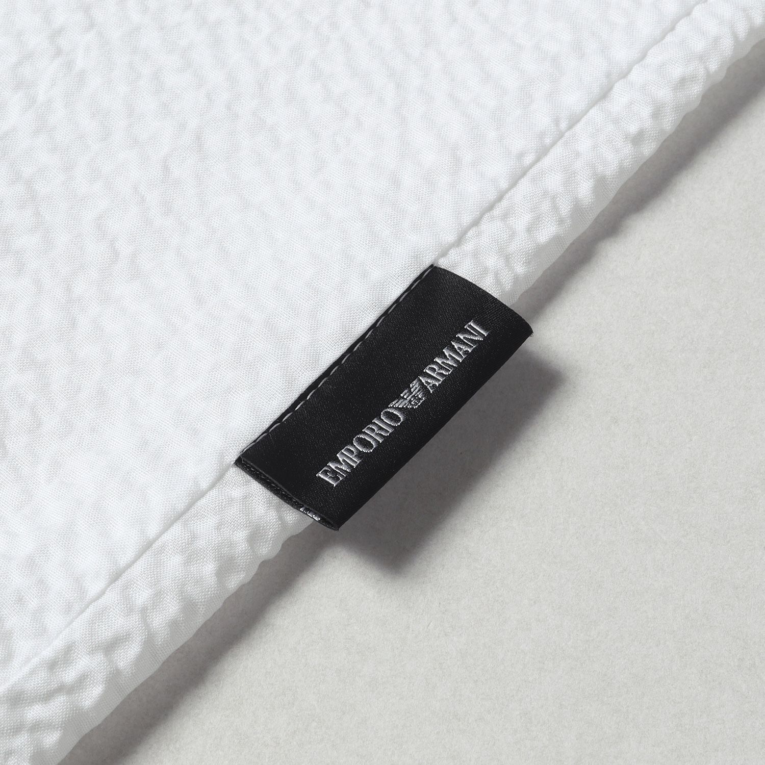 美品 EMPORIO ARMANI エンポリオアルマーニ シャツ シアサッカー 