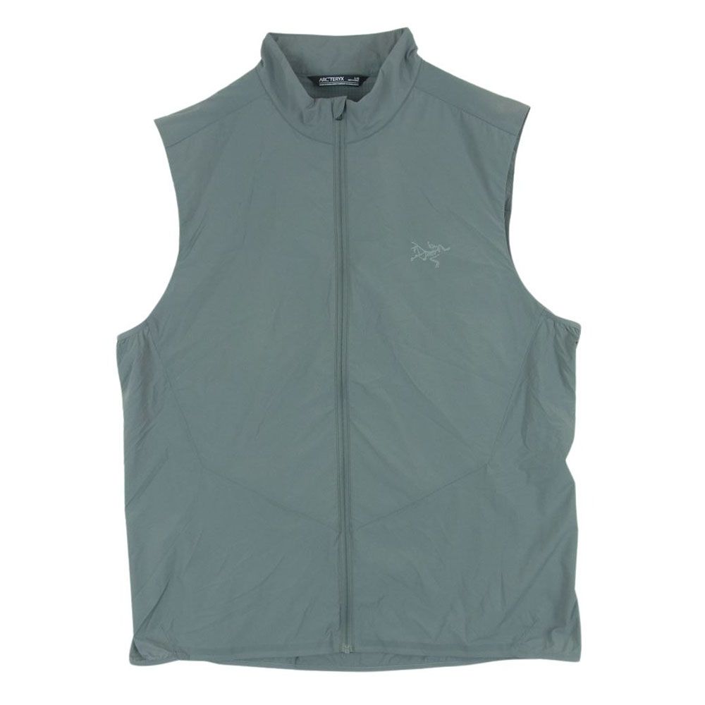 ARC'TERYX アークテリクス X000007424 国内正規品 Norvan Insulated Vest ノーバン インサレーテッド リフレクター ロゴ ナイロン ベスト グレー系 L【中古】