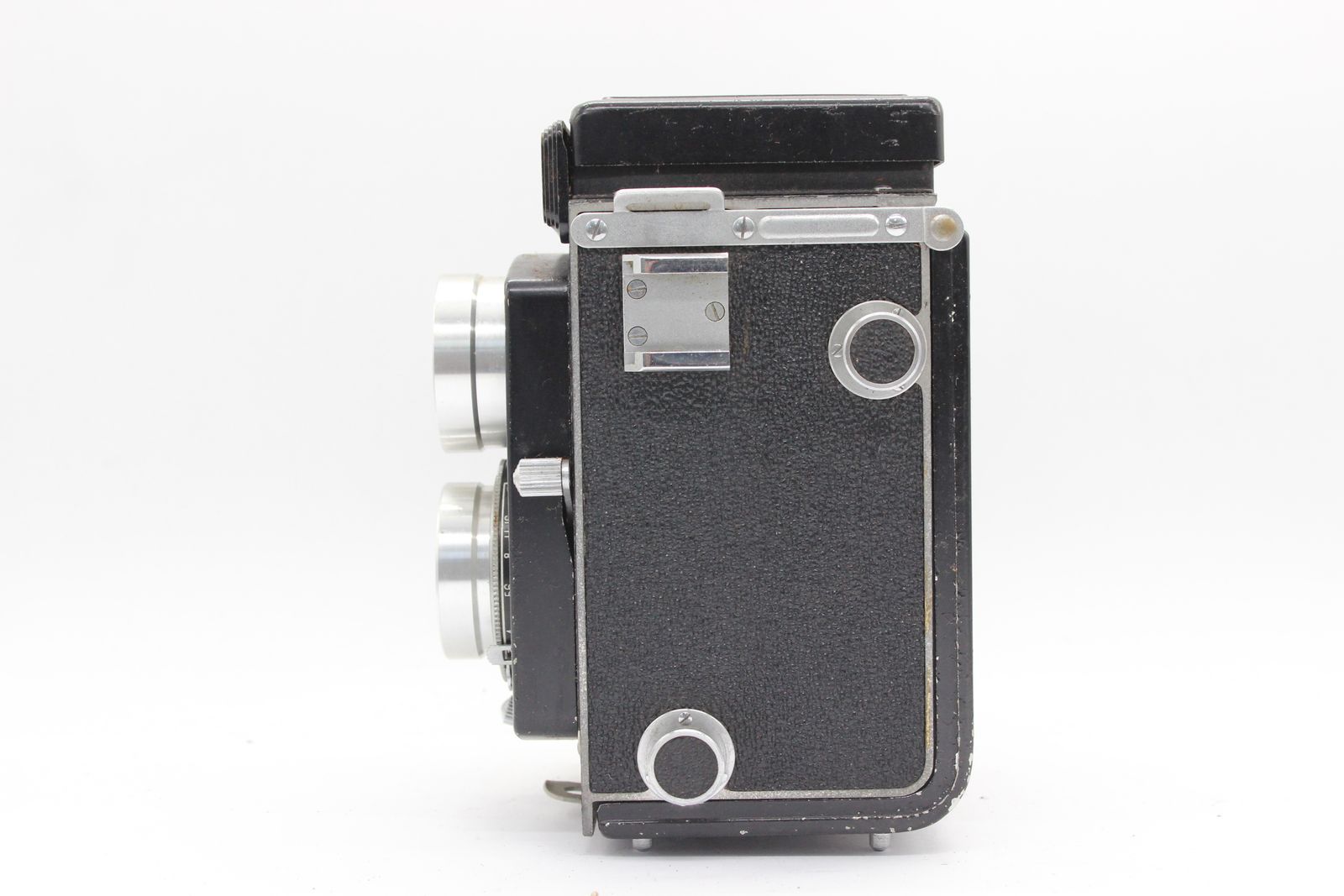 訳あり品】 リコー Ricohflex RIKEN RICOH 8cm F3.5 ケース付き 二眼