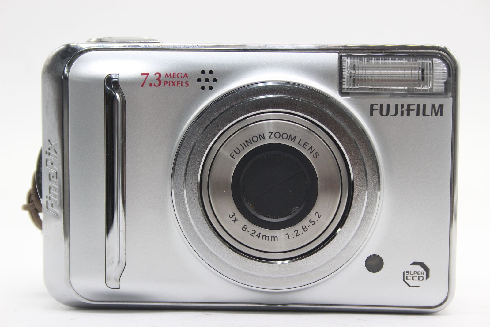 【返品保証】 【便利な単三電池で使用可】フジフィルム Fujifilm Finepix A100 3x 元箱付き コンパクトデジタルカメラ s3740