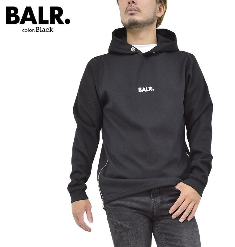 BALR ボーラー メタルロゴスウェットプルオーバーフーディ - メルカリ