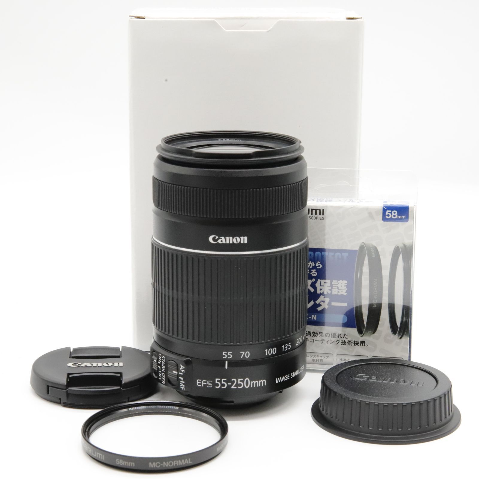 ❁極美品❁美光学❁ EF-S 55-250mm IS II 望遠レンズ ❁極美品❁美光学❁ EF-S 55-250mm IS II 望遠レンズ Amazon.co