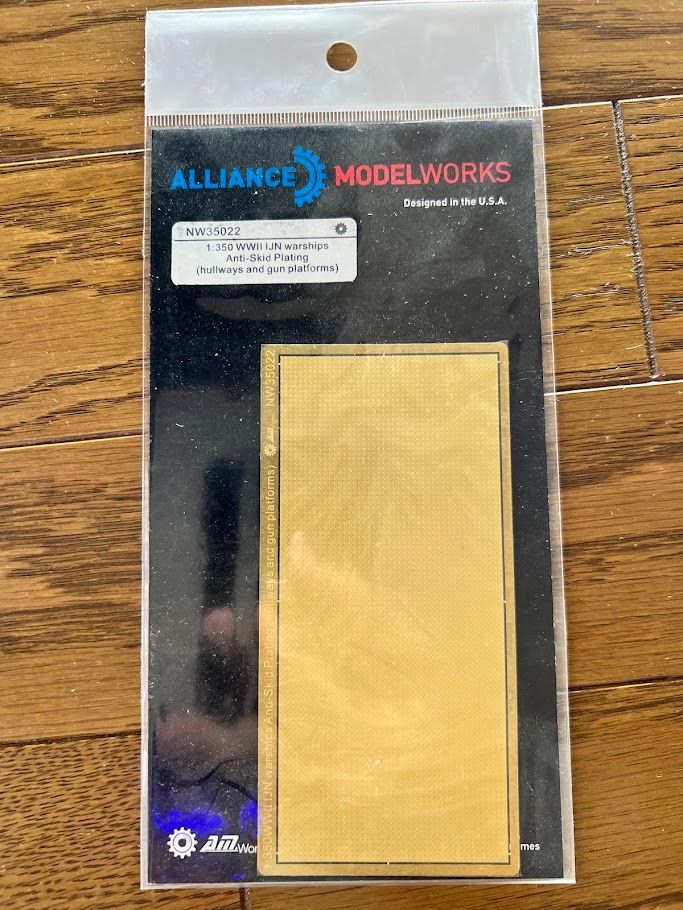  【Alliance Model Works】（NW35022）1/350 エッチングパーツ 滑り止め鋼鈑 日本海軍 IJN その他