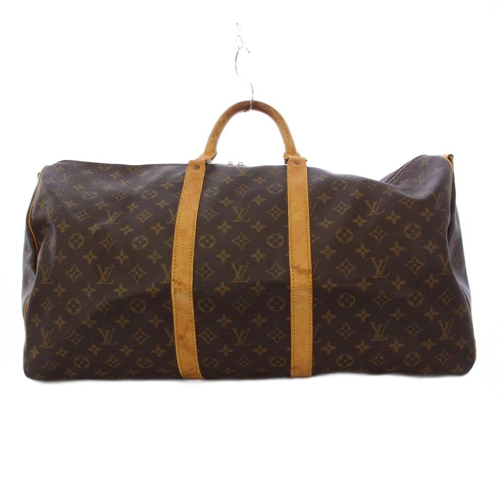 【鑑定済】ルイヴィトン　モノグラム　キーポル55 バンドリエール　ボストンバッグ LOUIS VUITTON キーポル バンドリエール 55 ボストンバッグ