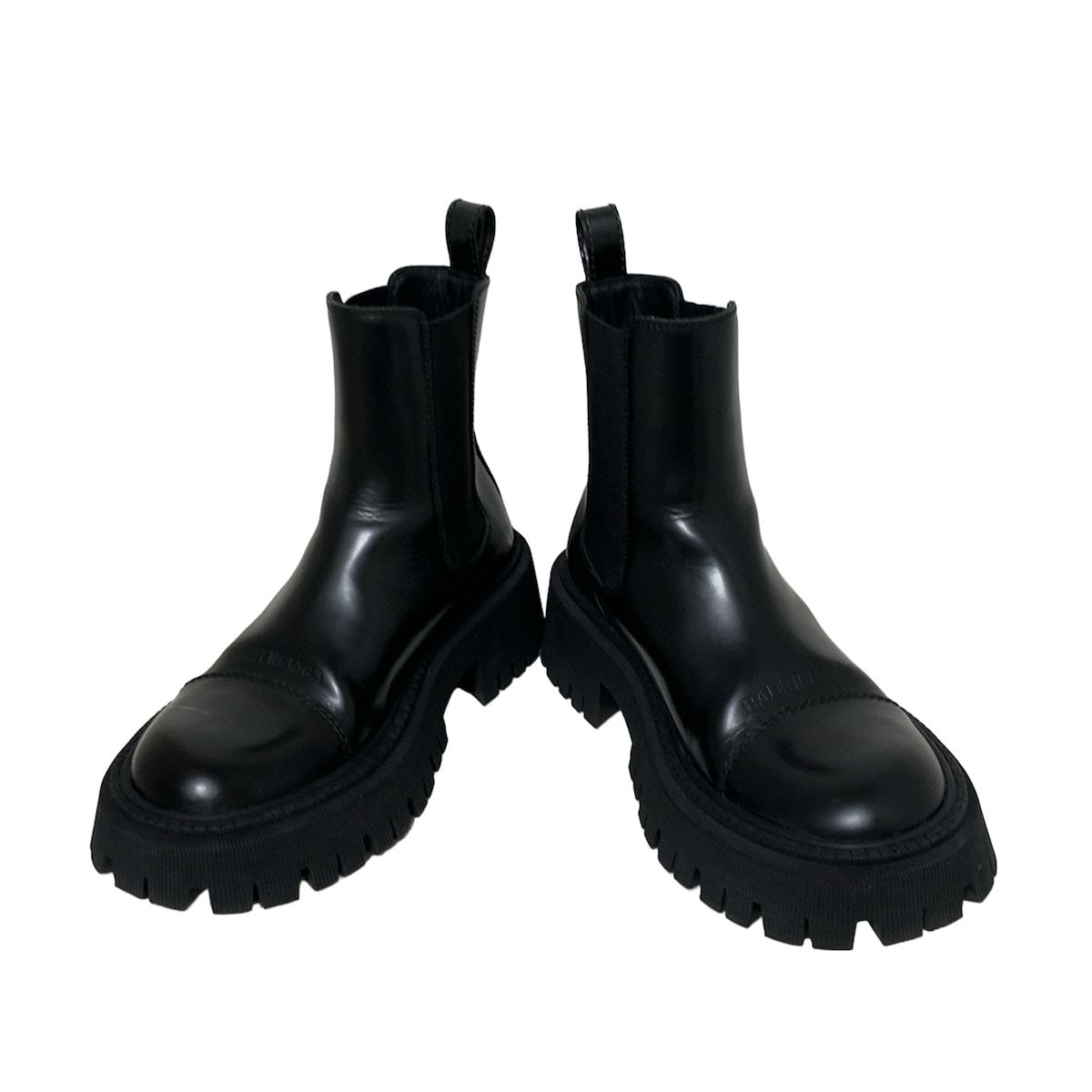 【極美品】BALENCIAGA バレンシアガ　ブーツ　ブーティ　36 レザー バレンシアガ BALENCIAGA ブルドーザー レザー ショートブーツ