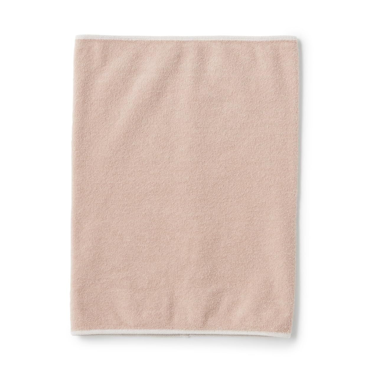 無印 のびのびターバンタオル ｃｍ スモーキーピンク