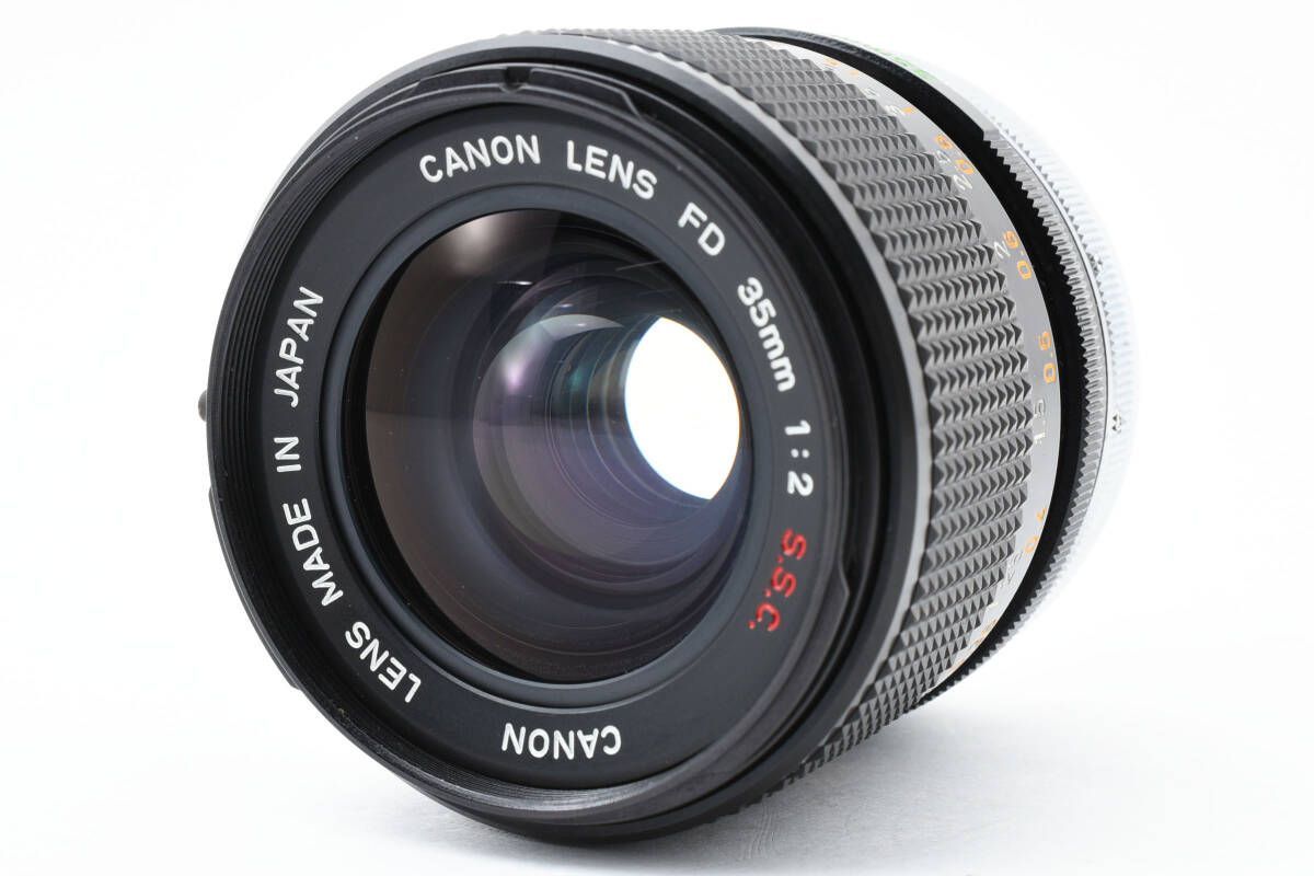 ☆良品☆ キヤノン CANON FD 35mm F2 S.S.C. 2024 絞りA #542AR Canon