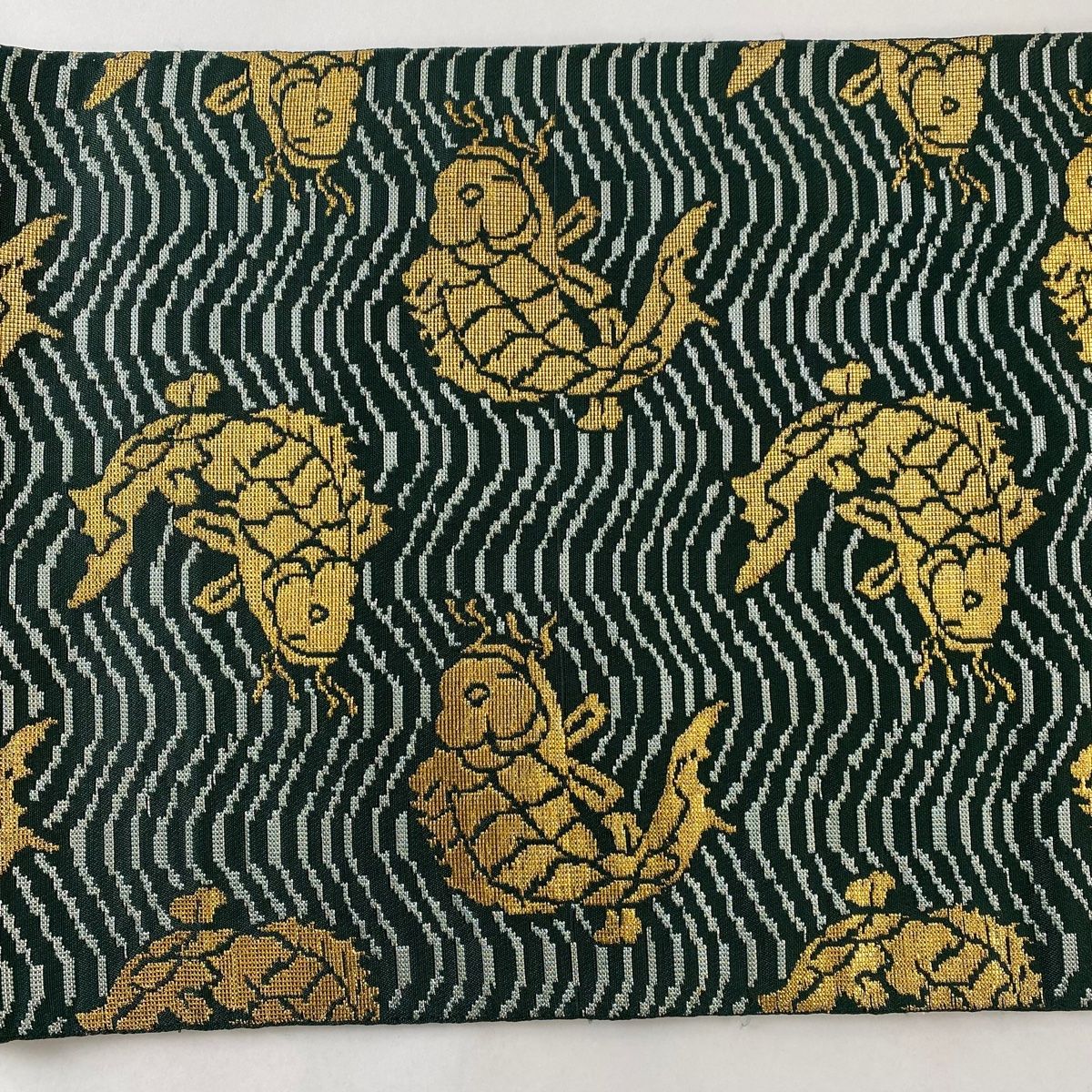 逸品】龍村平蔵威毛錦本袋帯金銀糸正絹高島屋大阪店購入美品