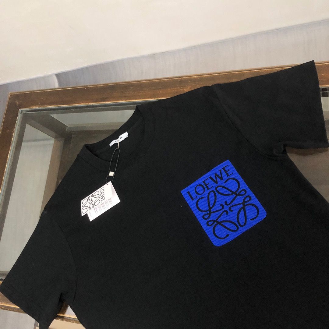ロエベ loewe アナグラム-刺繍入りコットンスウェットシャツ