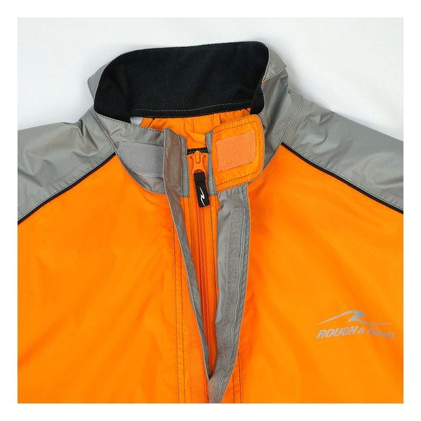 ROUGH-ROAD ラフアンドロード デュアルテックスコンパクトレインスーツ プラチナシルバー-XL RR7815SV5 2660259 WWW_USTAUSTRALIA_COM_AU