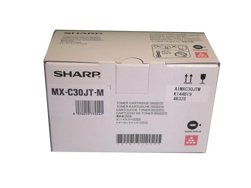 シャープ 複合機 MX-C300W 用 トナー (MX-C30JT-M) マゼンタ シャープ 複合機 MX-C300W 用 トナー (MX-C30JT-M) マゼンタ