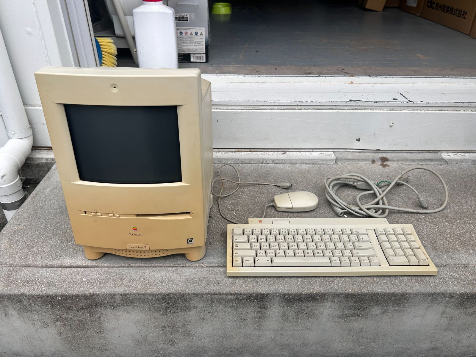 ジャンク品 Apple Macintosh collar Classic Ⅱ アップル製品 マッキントッシュ クラシック2