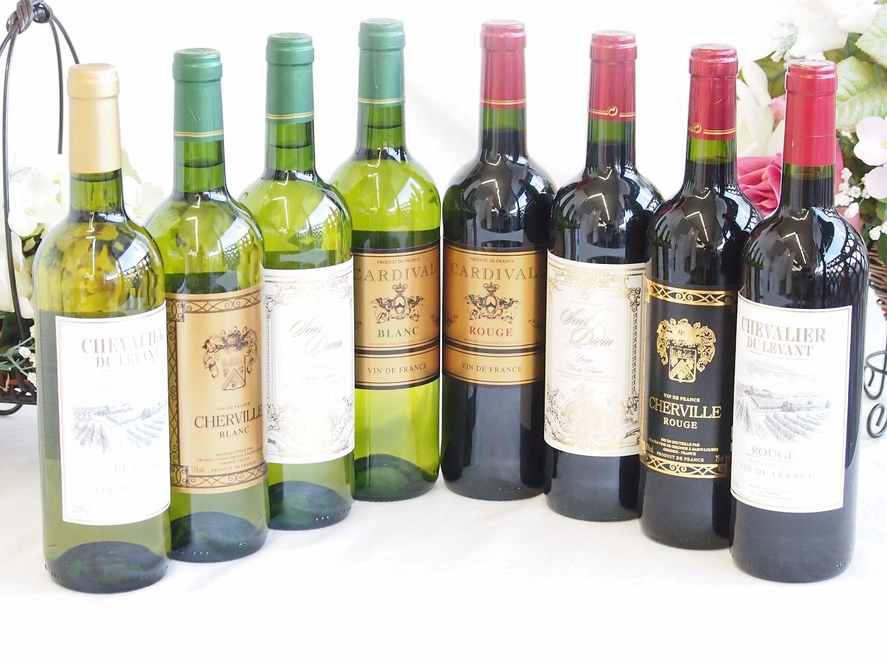 高品質フランスワイン7本セット（赤3本、白4本）750ml&times;7本